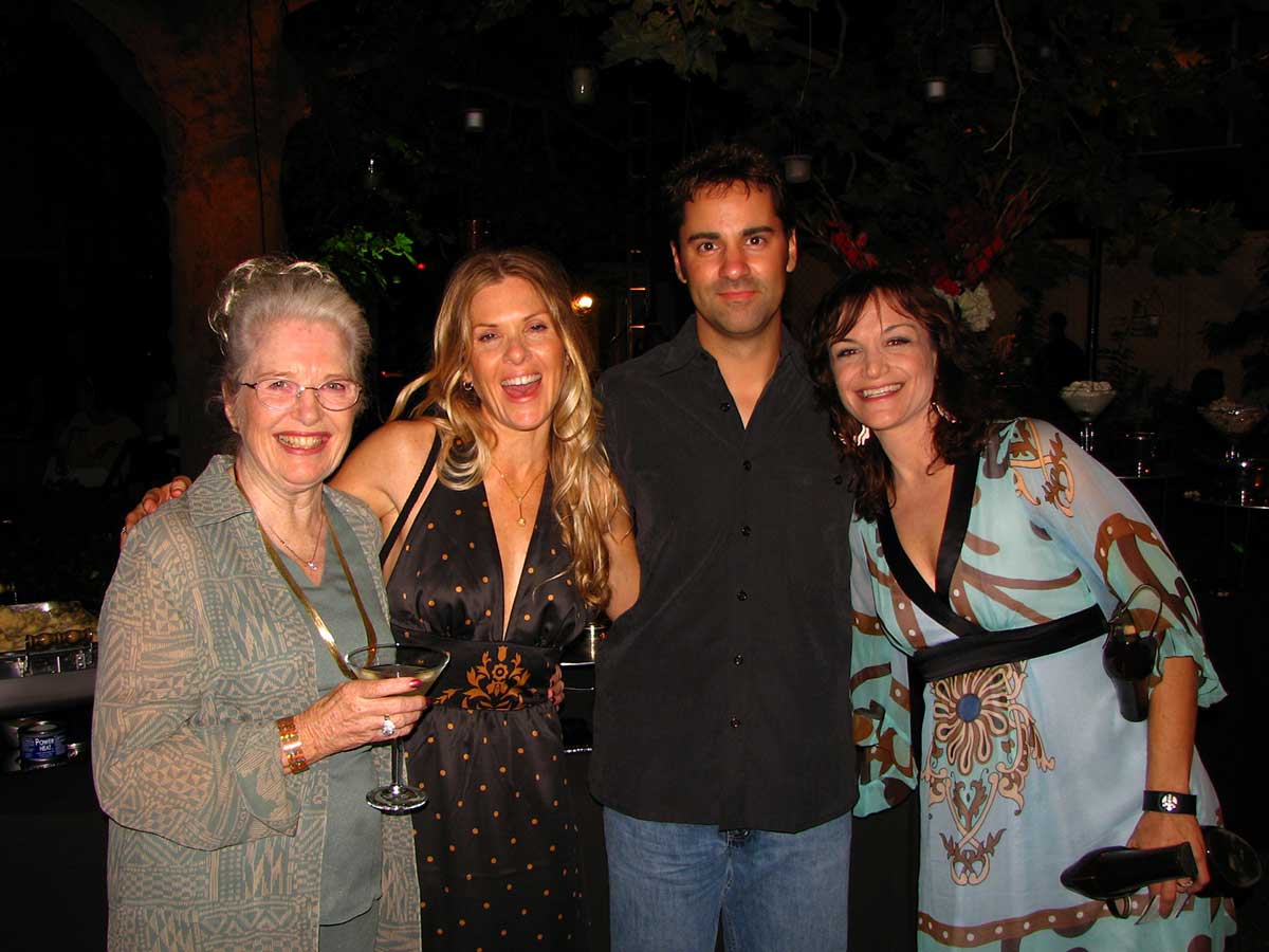 Kenton Gray with family at PALS Casino Night