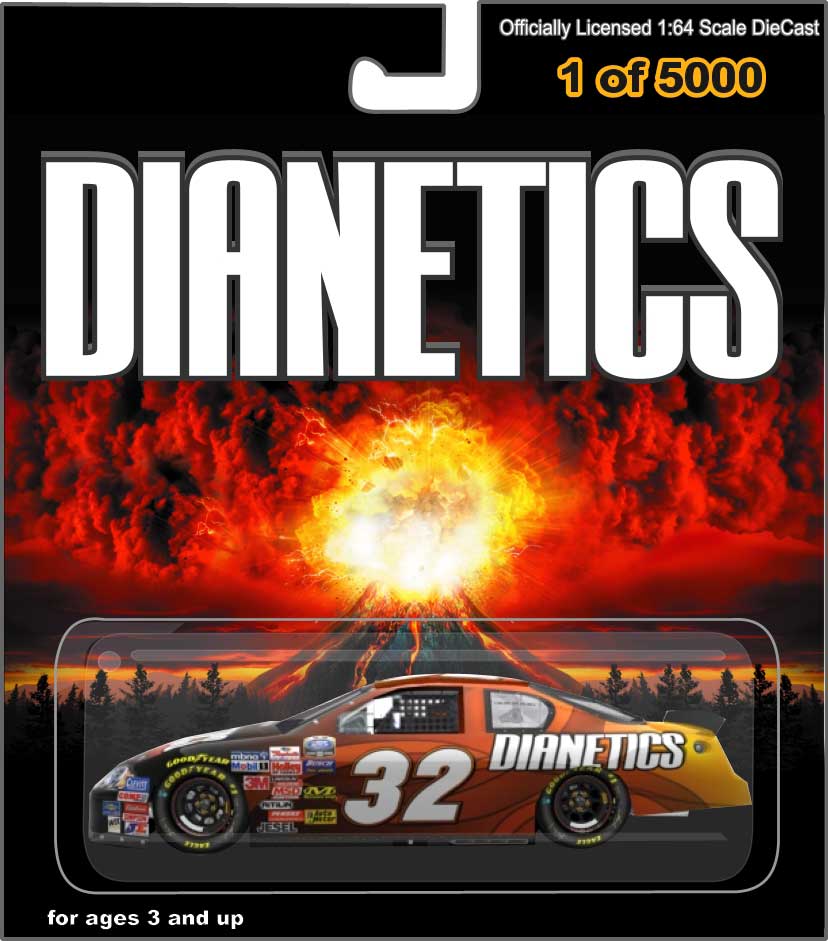 Official Dianetics Racing 1:64 scale diecast car