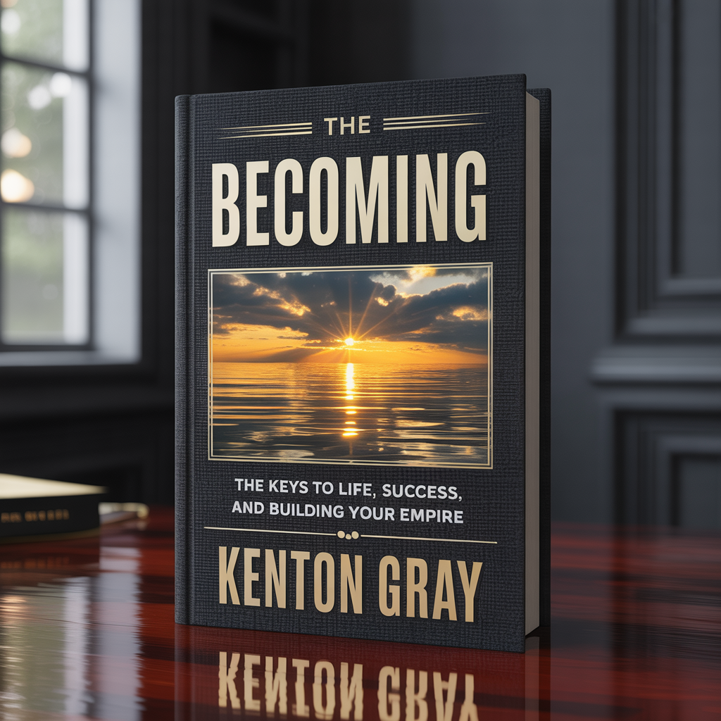 The Becoming by Kenton Gray - The Keys to Life, Success, and Building Your Empire - Leadership & Personal Transformation book cover