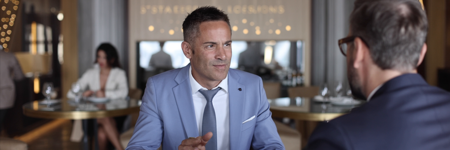 Kenton Gray in strategic business meeting